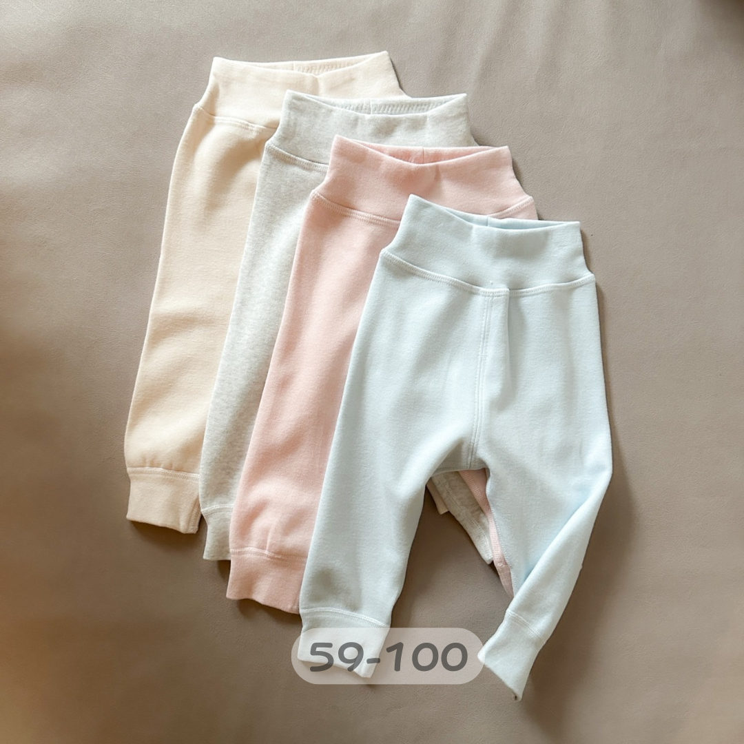 舒絨棉 高腰護肚長褲