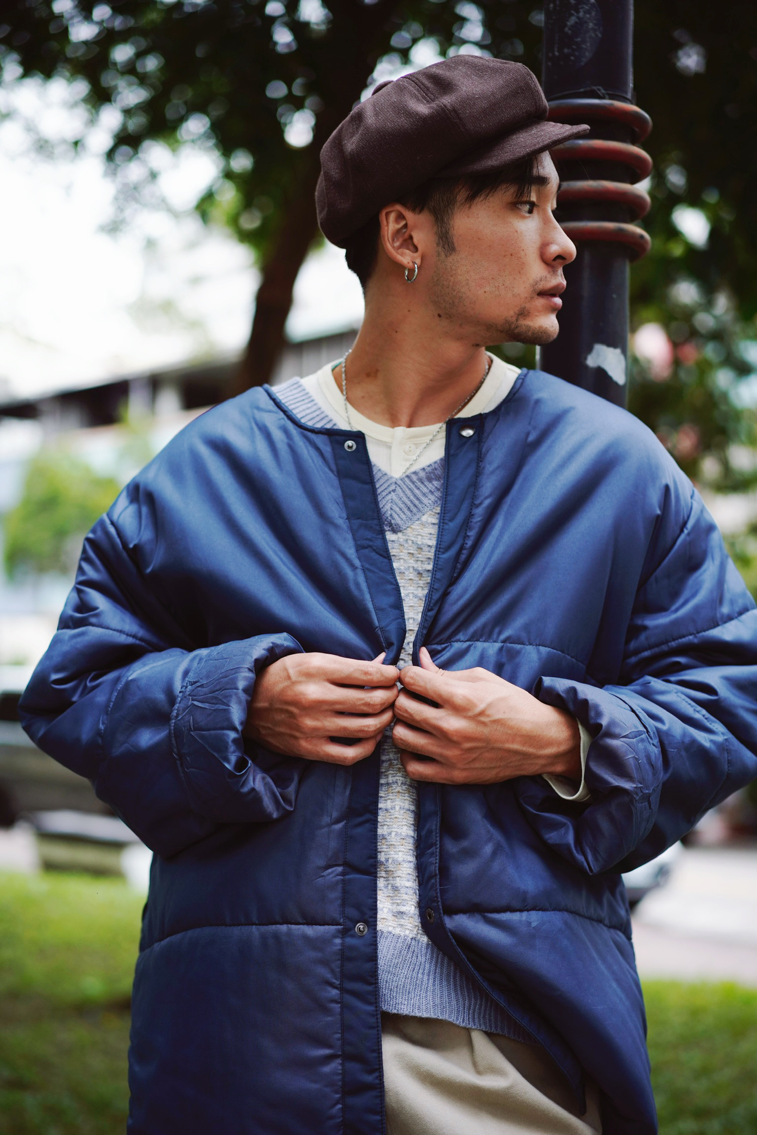 Italian Navy Deck Parka Liner / 義大利海軍甲板大衣內裡夾克