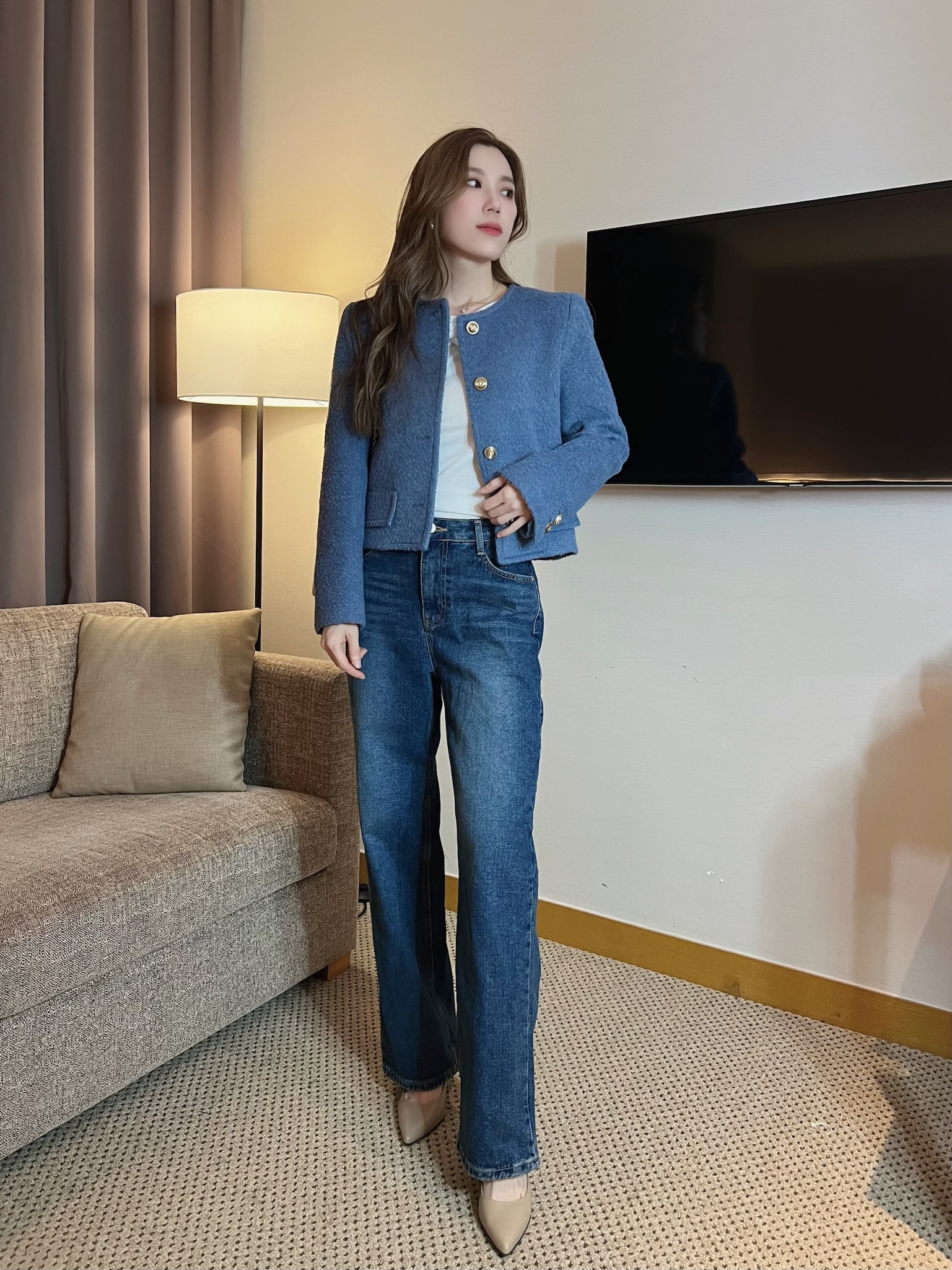 毛流感廂型外套