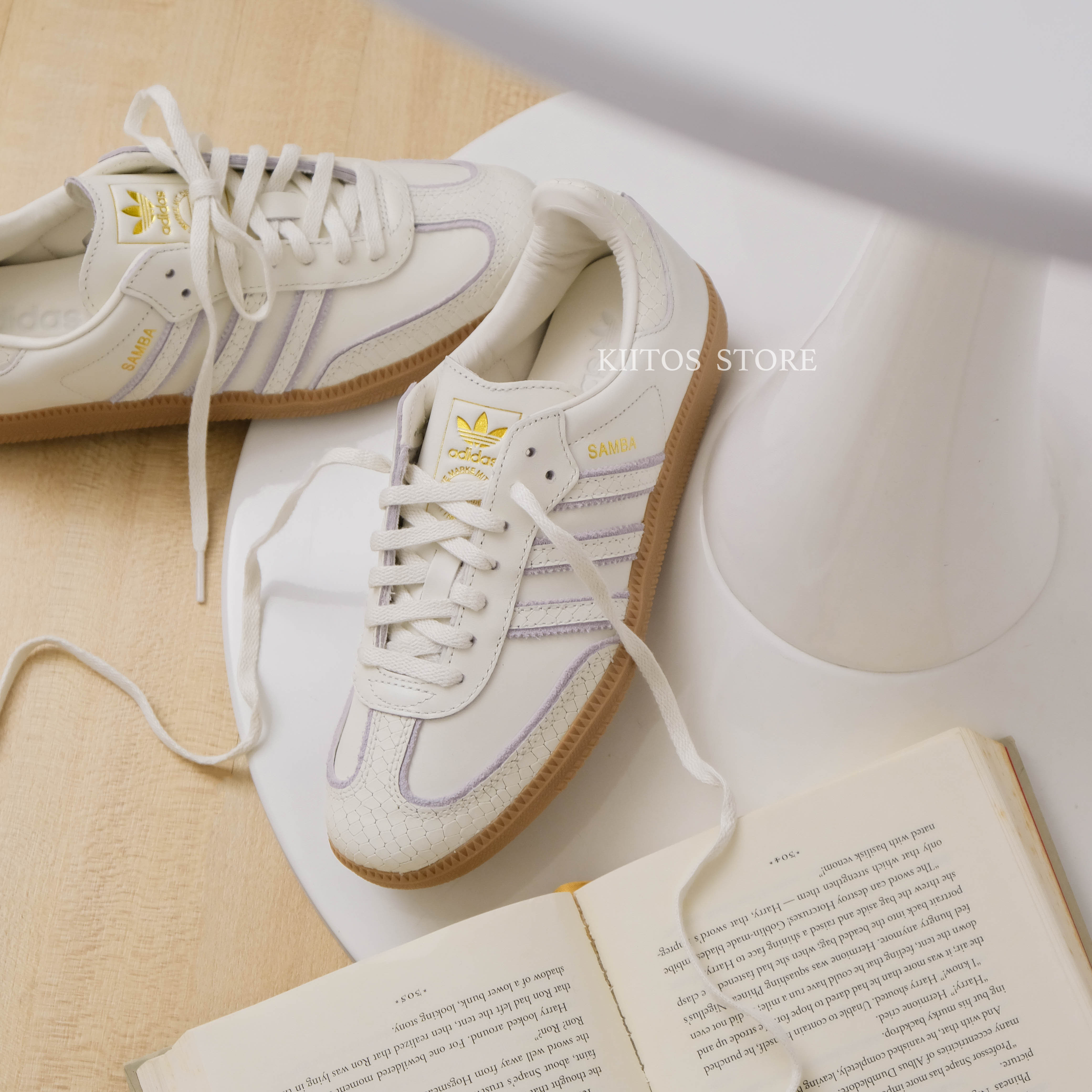 Adidas Samba OG 蛇紋焦糖底 復古 德訓鞋 IF1985