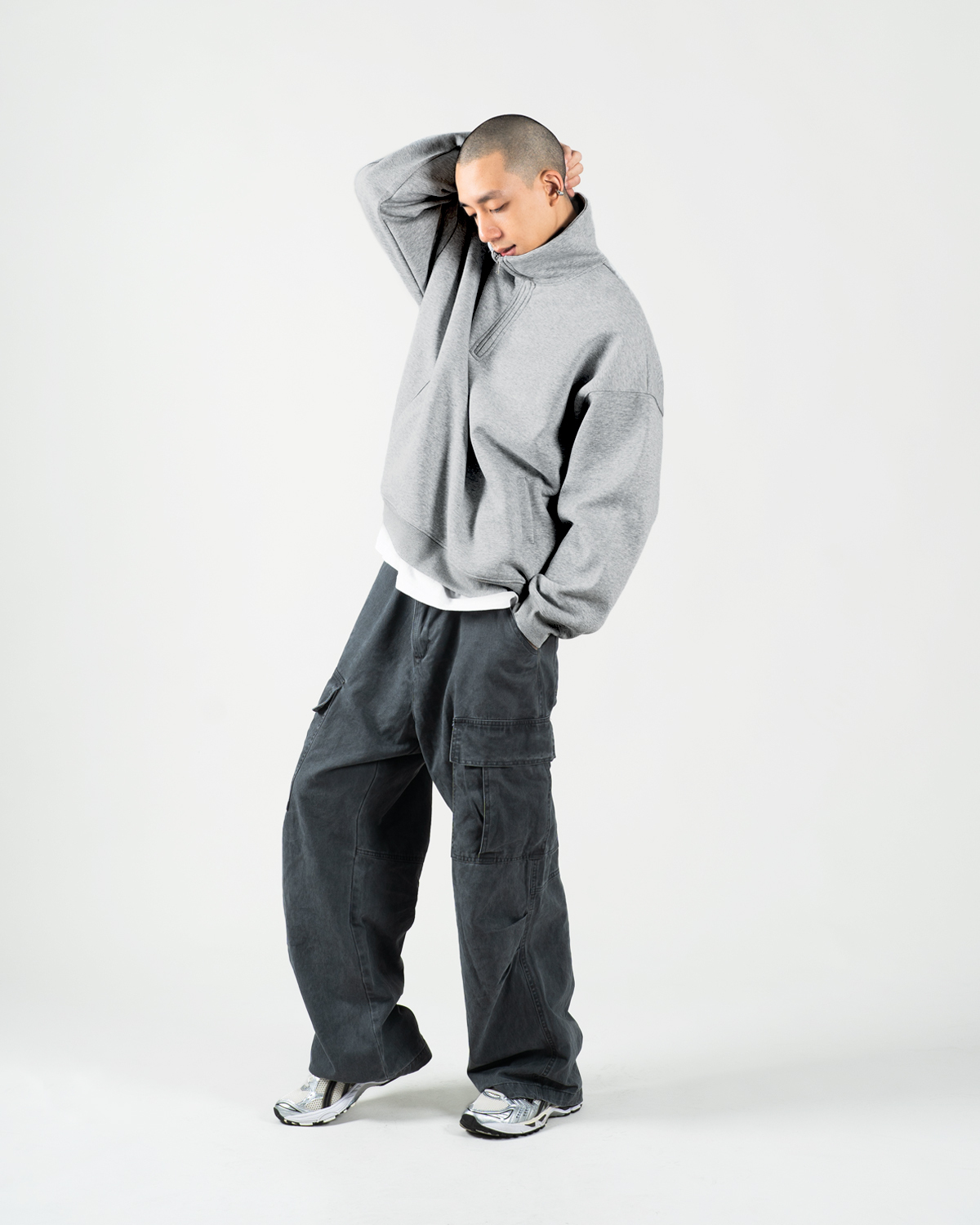 OurPick Clean Fit 500G 半拉鍊長袖 2色