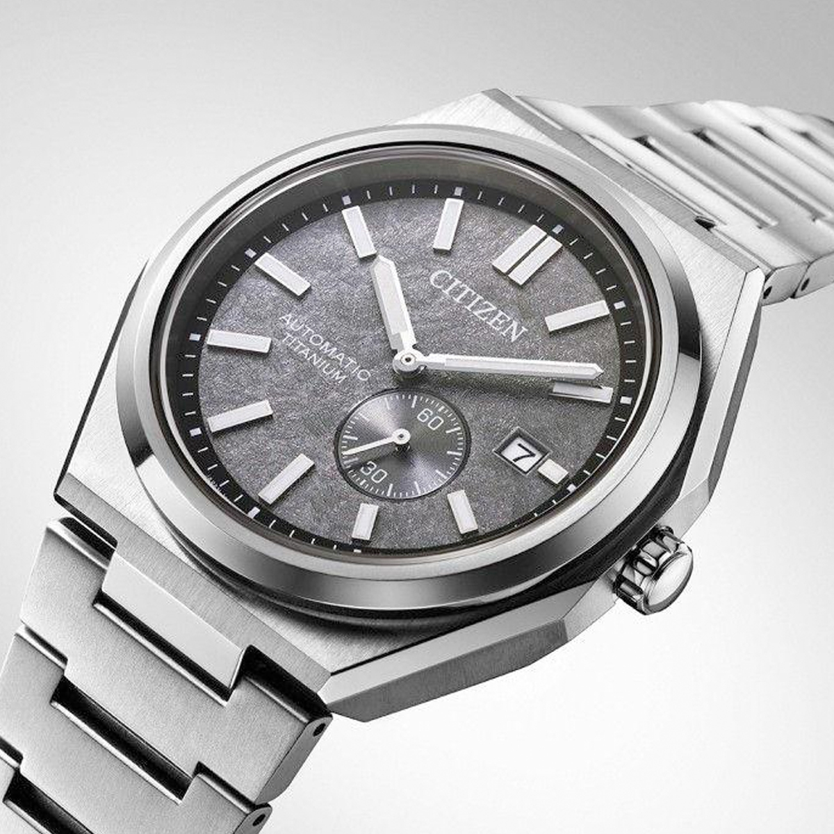 CITIZEN Super-Titanium NJ0180-80H 灰面 鈦金屬 自動機械手錶