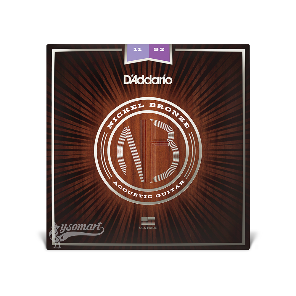D’Addario Nickel Bronze NB1152 鎳銅民謠吉他套弦 (011-052)