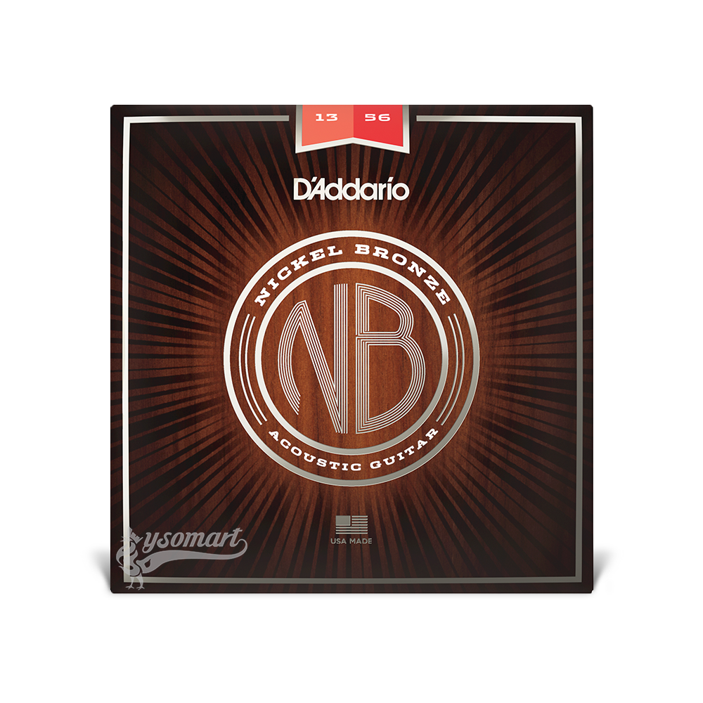 D’Addario Nickel Bronze NB1356 鎳銅民謠吉他套弦 (013-056)