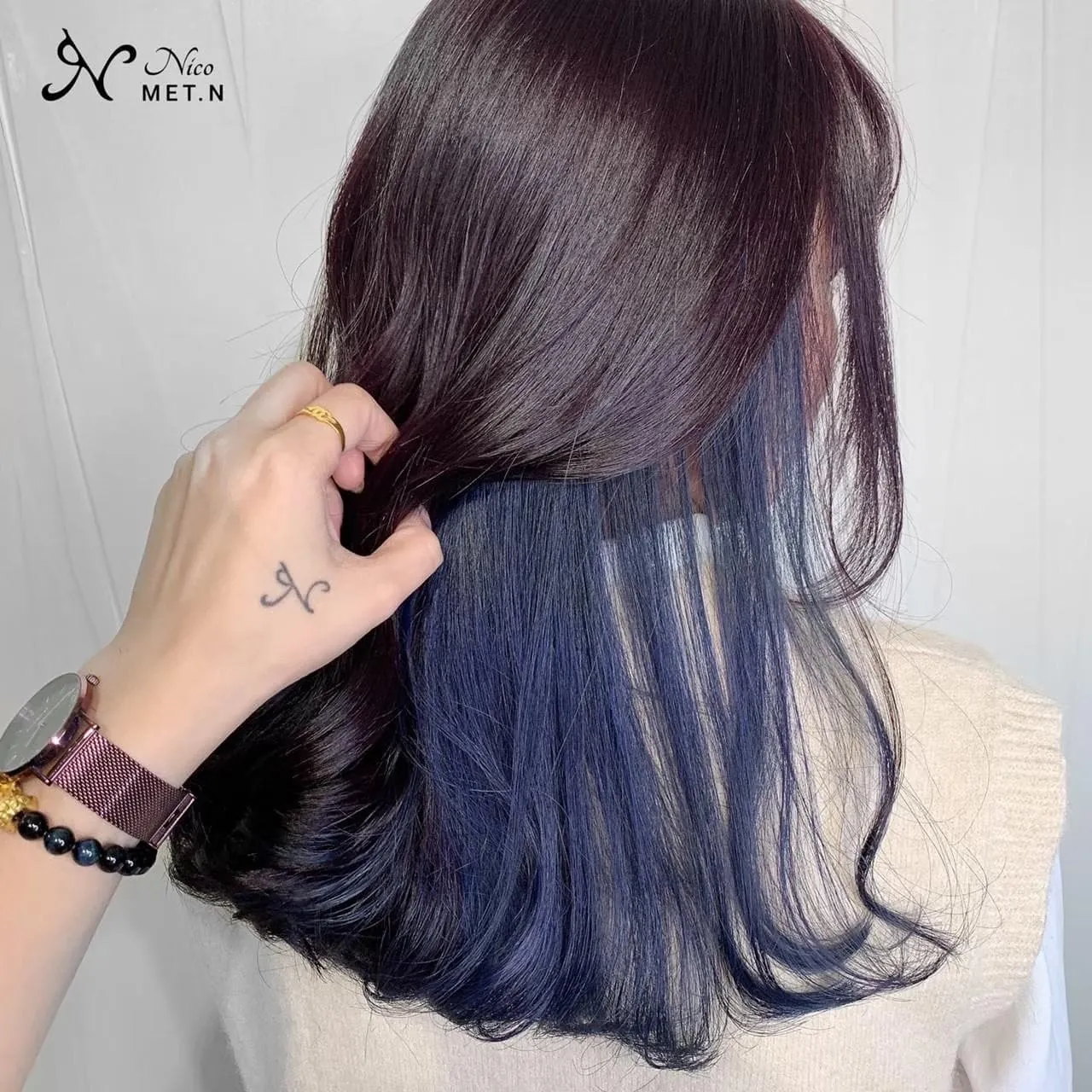 Inner-Layer Dye: Hair Color – Blue
