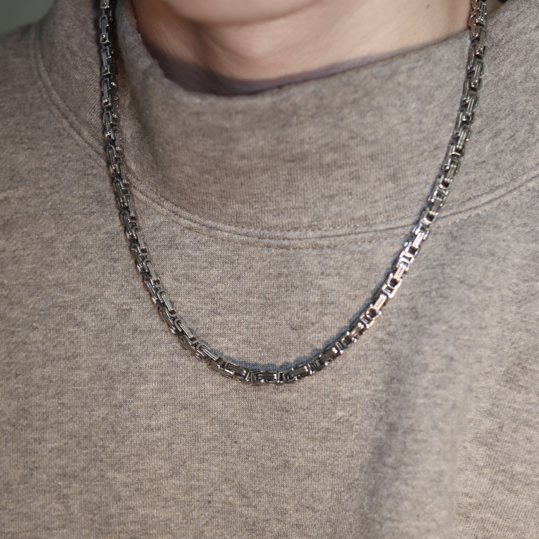 | 999足銀丨堅守態度項鍊 | NE1260 |