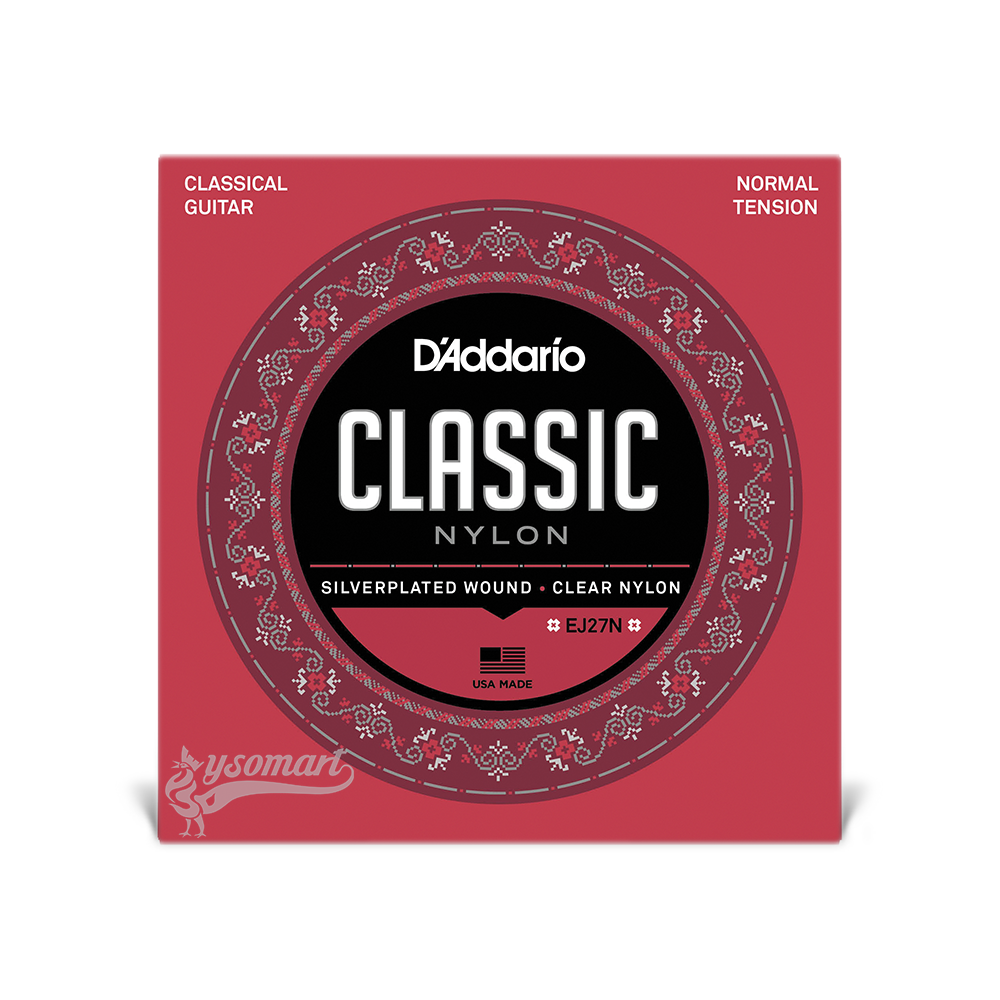 D’Addario Classical EJ27N 尼龍古典吉他弦套弦 (028-043)