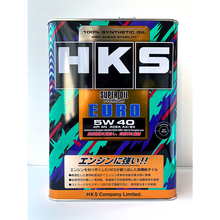 HKS SUPER OIL Premium EURO 5W40 機油