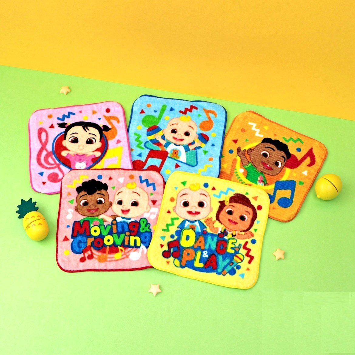 Cocomelon - 5P兒童多用途抹手巾