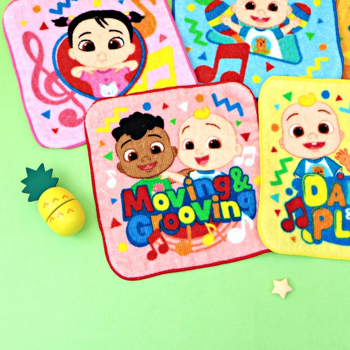 Cocomelon - 5P兒童多用途抹手巾