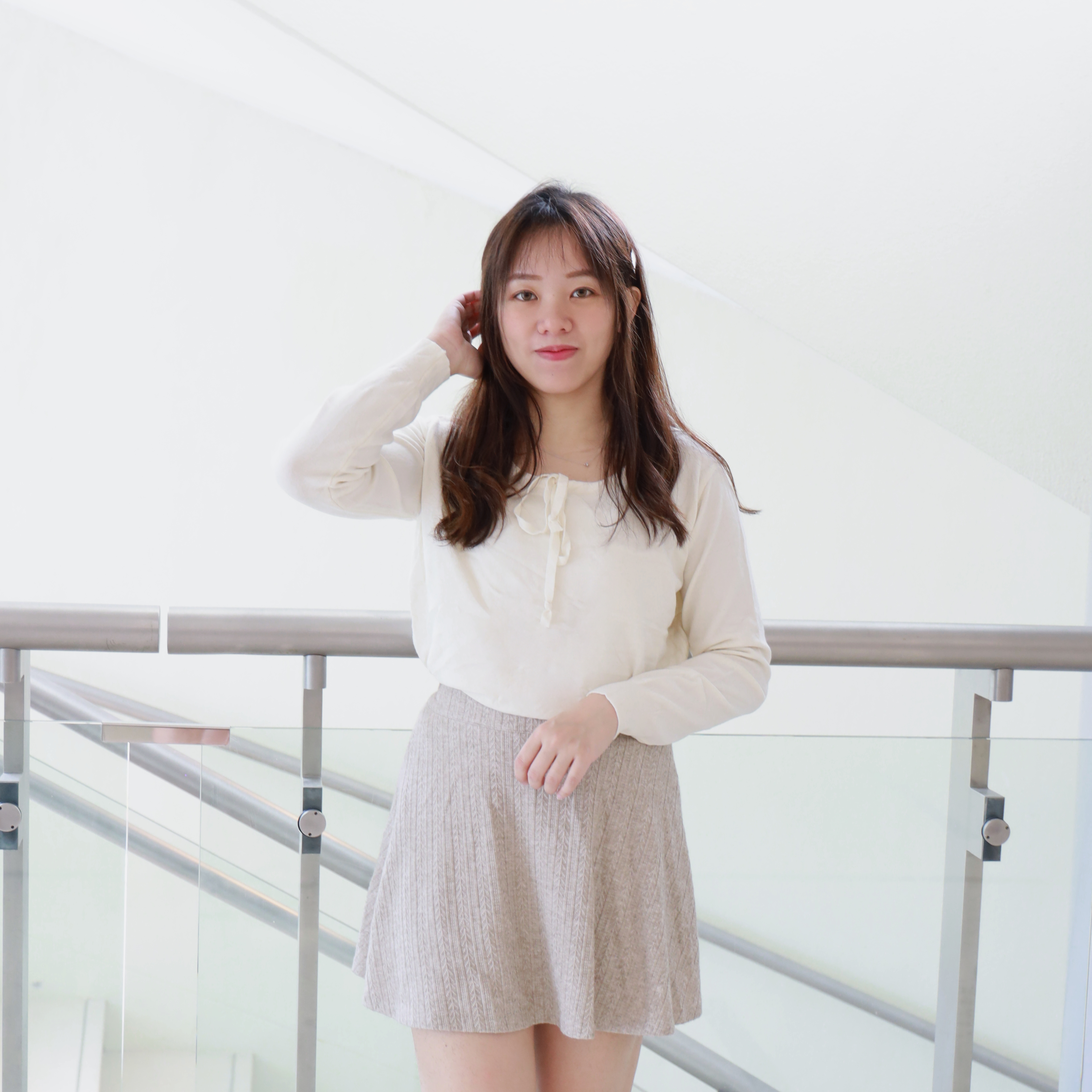 ||TOP543|| 綁結圓領BASIC 針織TOP