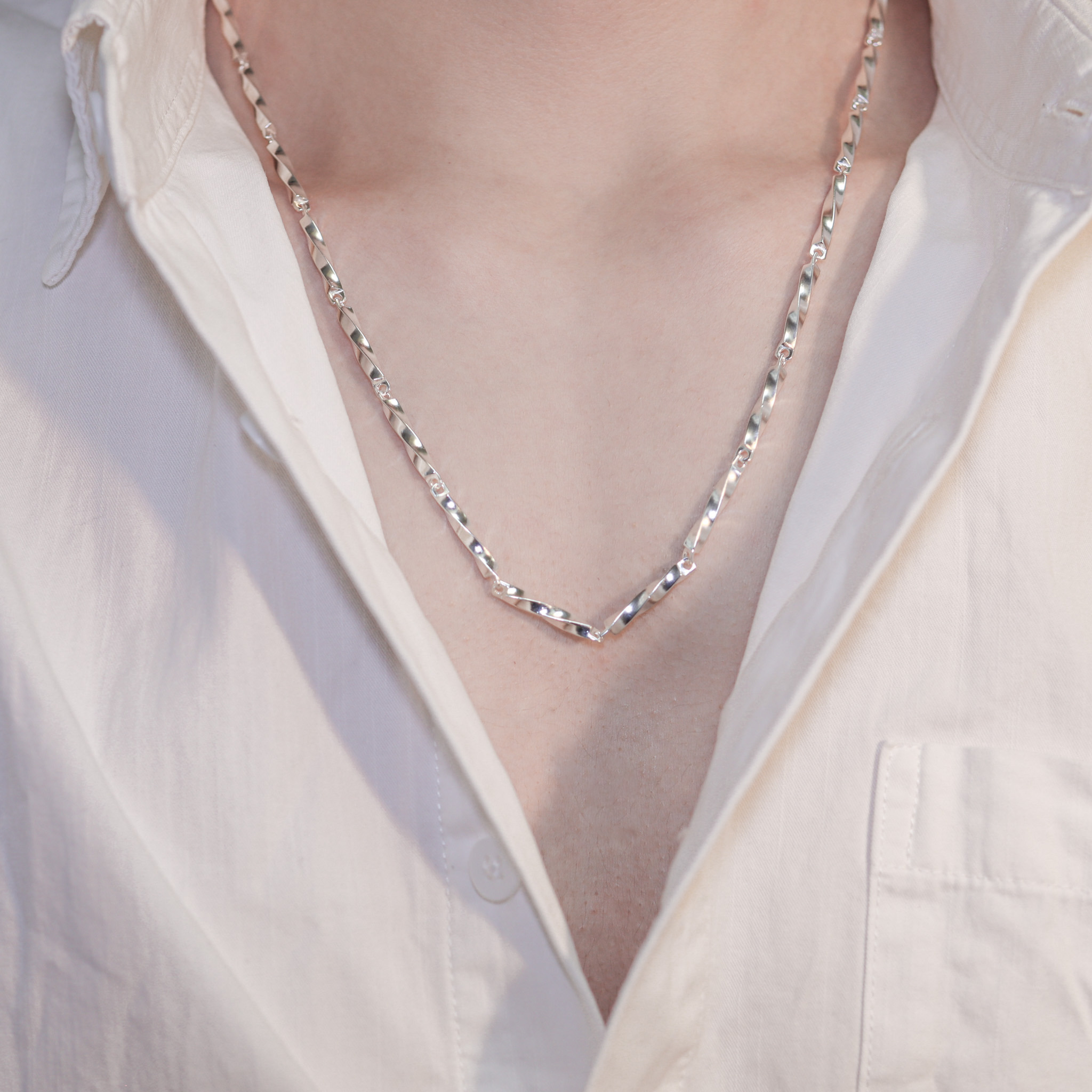 | 925銀丨身後是你粗項鍊 | NE1269 |