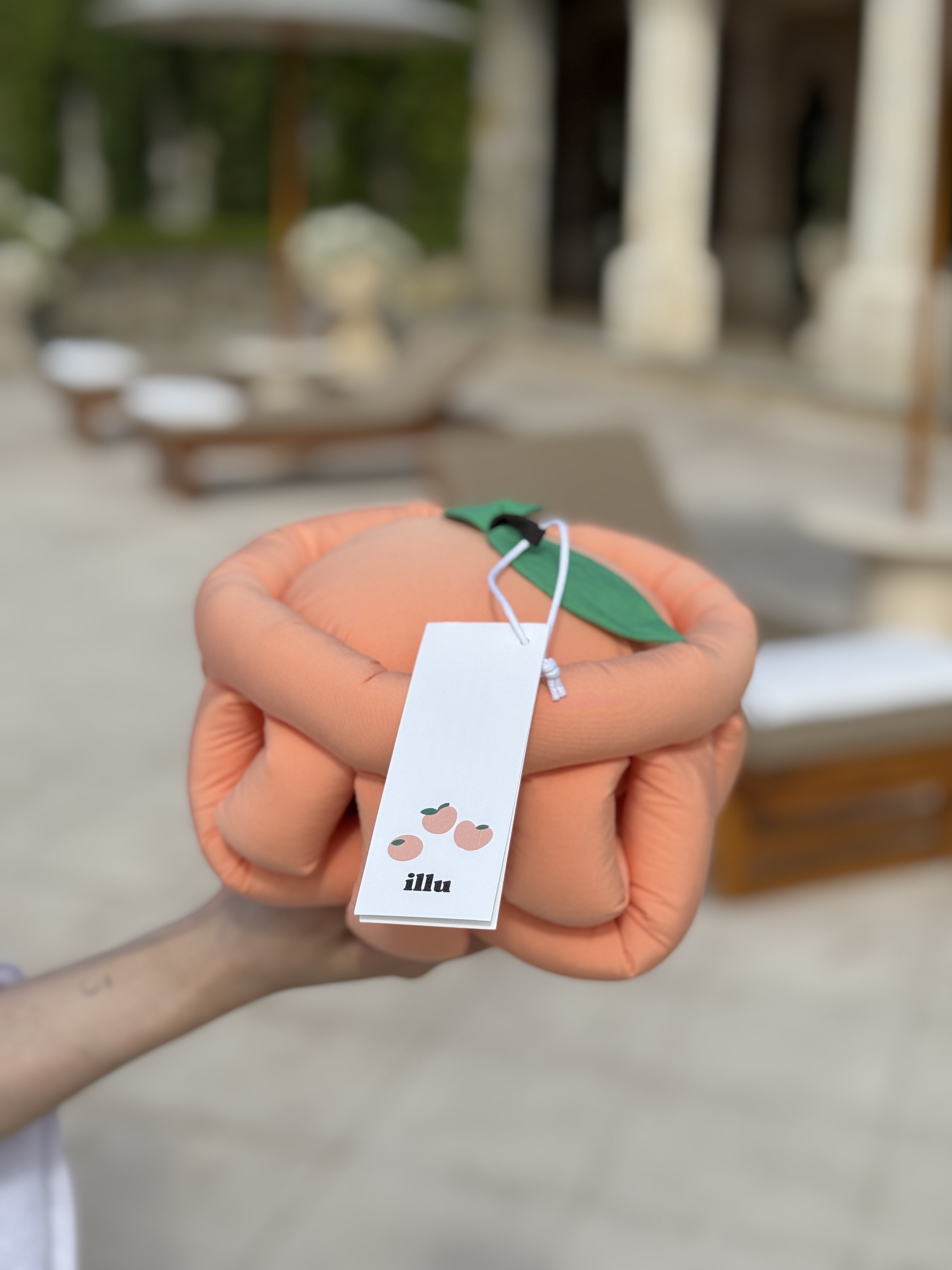 illu ふわふわ水果置物籃