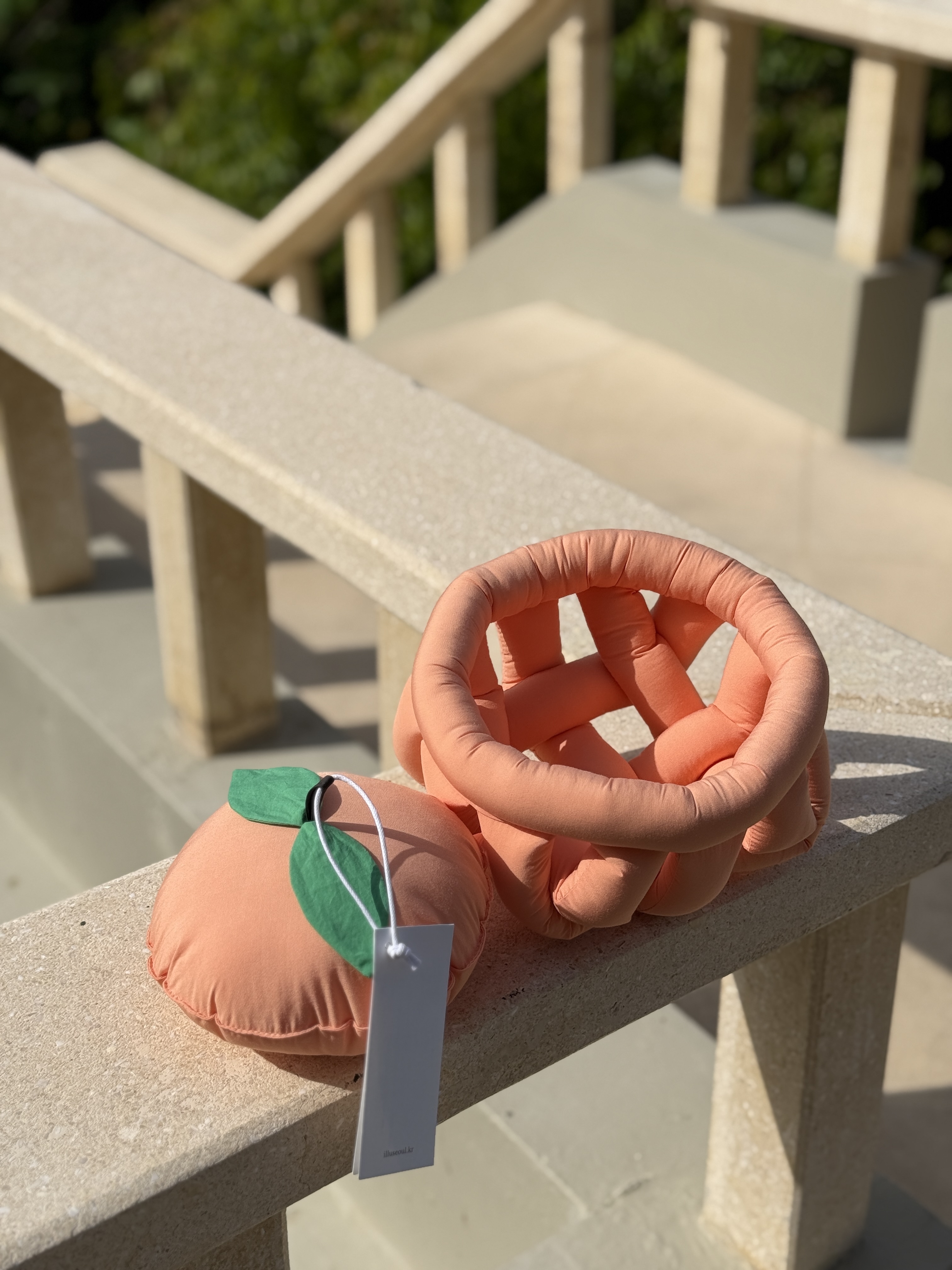 illu ふわふわ水果置物籃