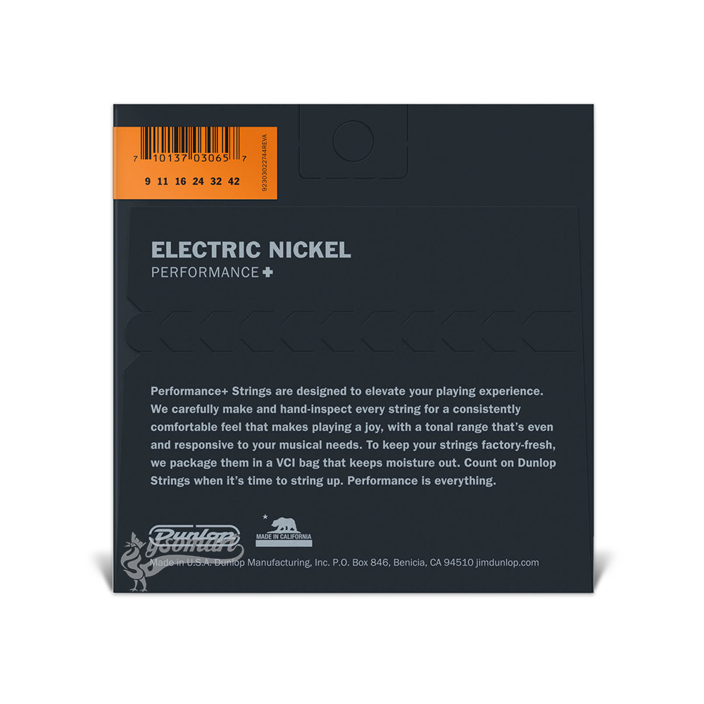 Dunlop PERFORMANCE+ DEN0942 電吉他套弦 (009-042)