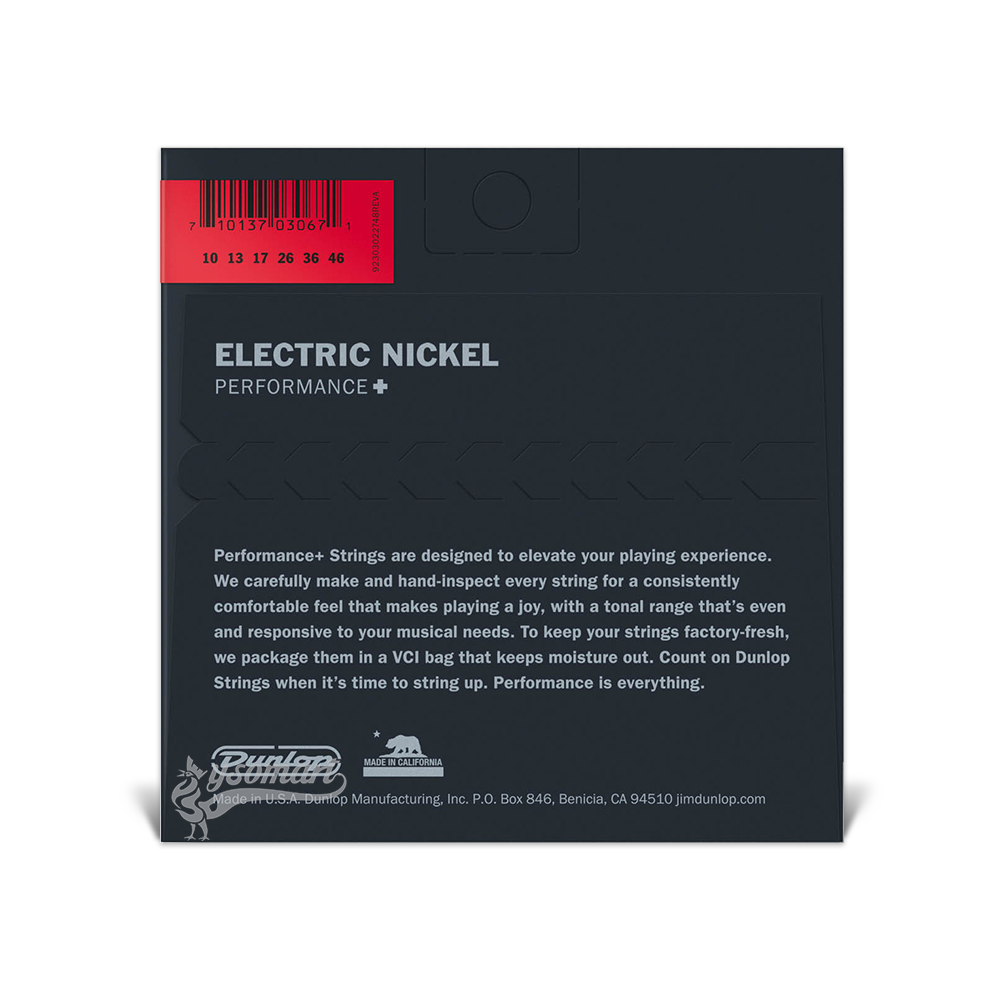 Dunlop PERFORMANCE+ DEN1046 電吉他套弦 (010-046)