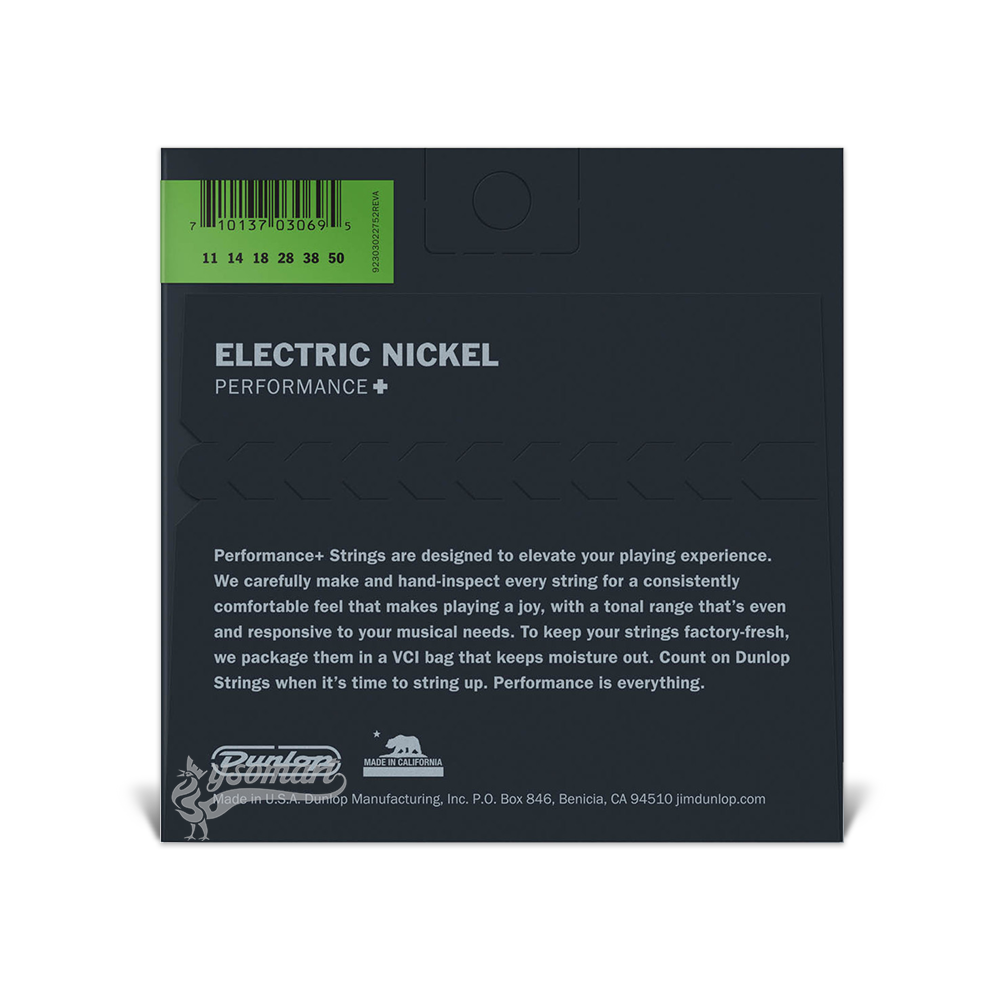 Dunlop PERFORMANCE+ DEN1150 電吉他套弦 (011-050)