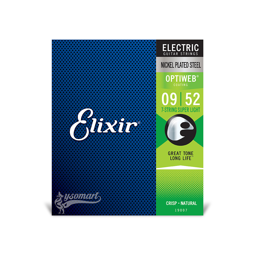 Elixir 電吉他七弦套弦 009-052 Optiweb 19007