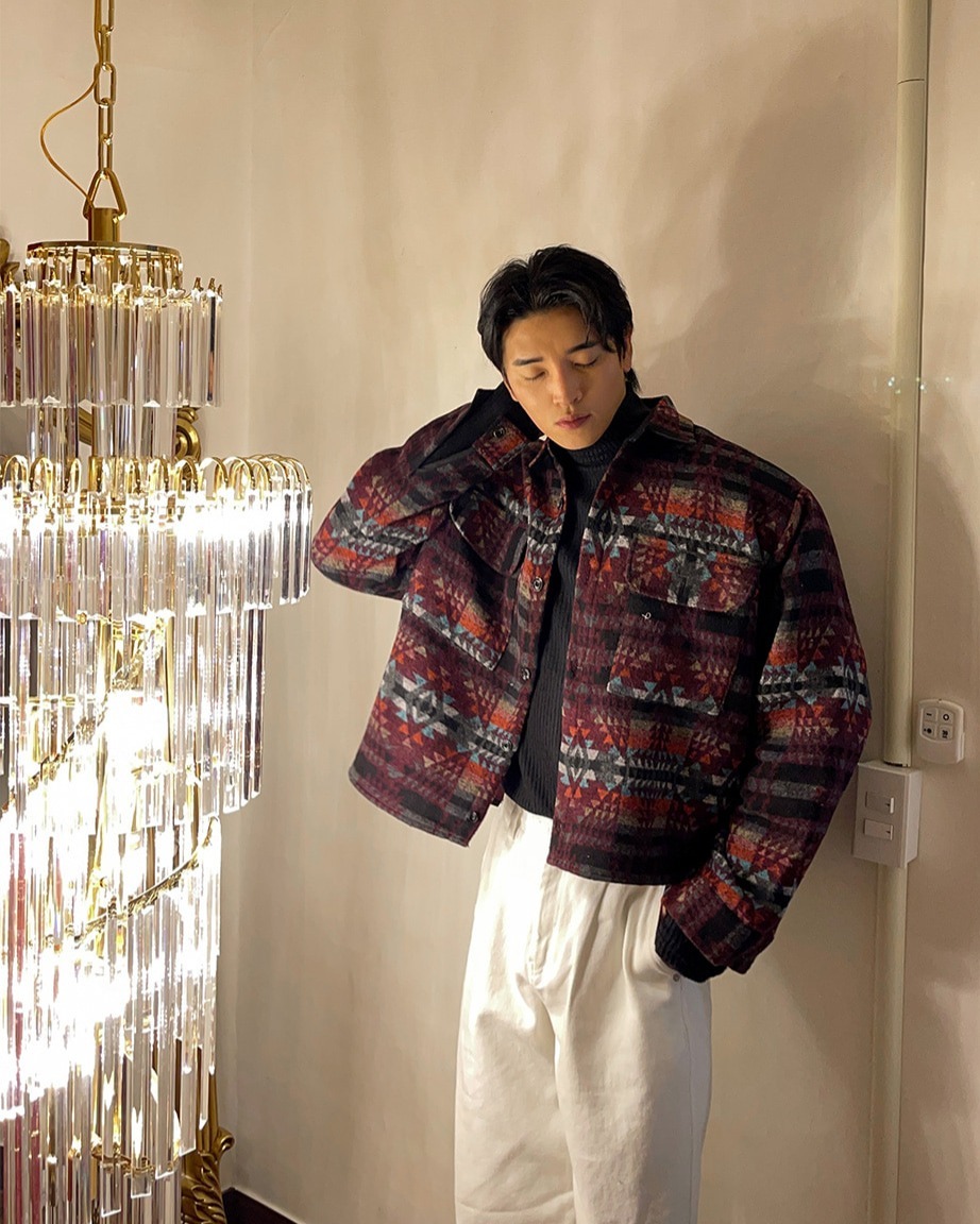 印第安風格短款夾克