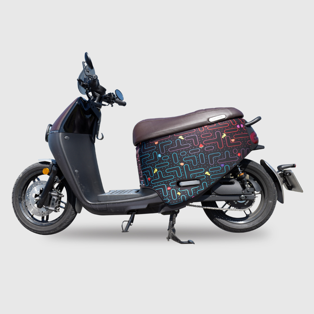 GOGORO 2/S2｜雙面車身防刮保護套【小恐龍幻彩迷宮】