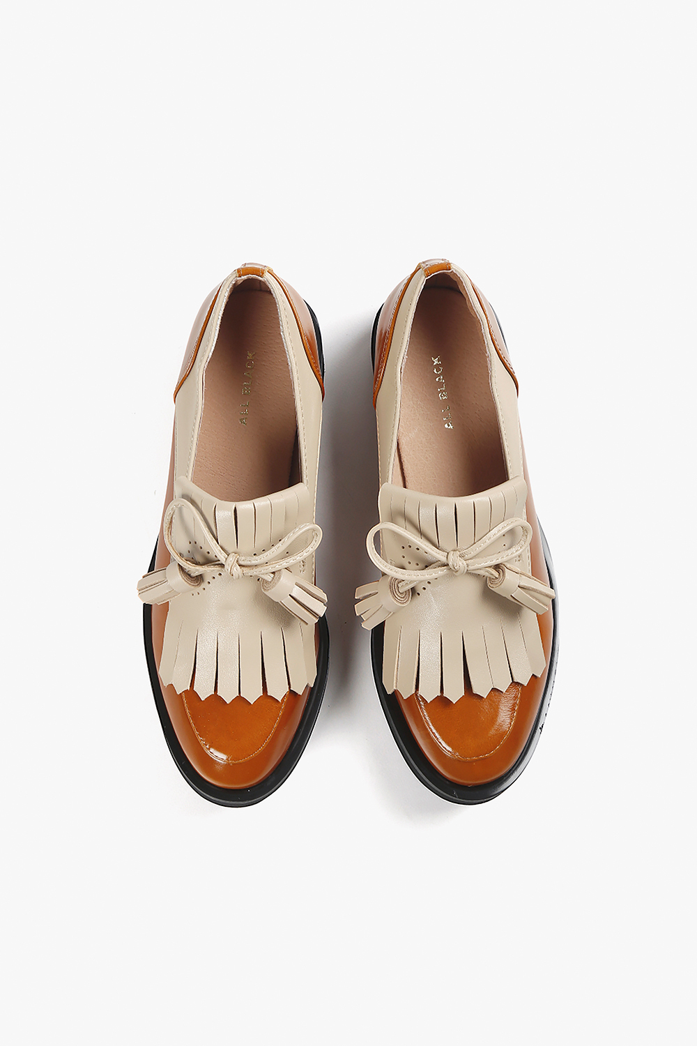 Kilty Guy 配色流蘇樂福鞋