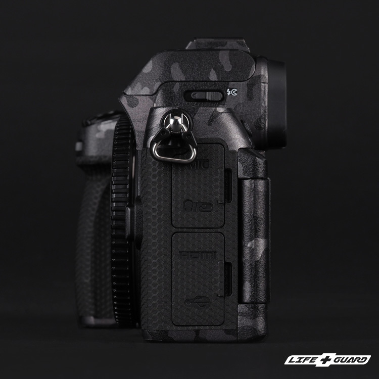 LIFE+GUARD Nikon Z50 II 相機貼膜側面展示圖