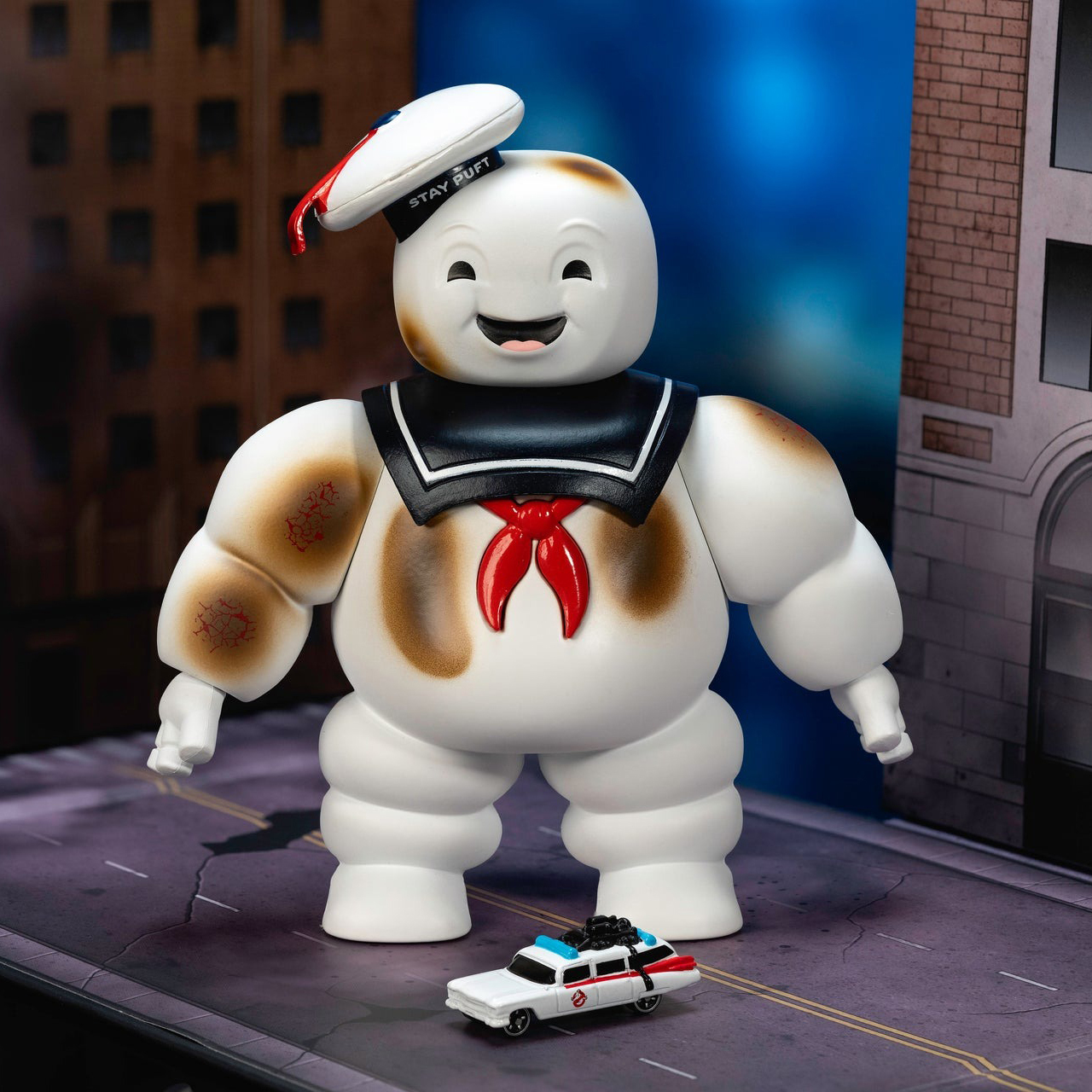 JADA 6吋 魔鬼剋星 棉花糖寶寶 w/ecto車