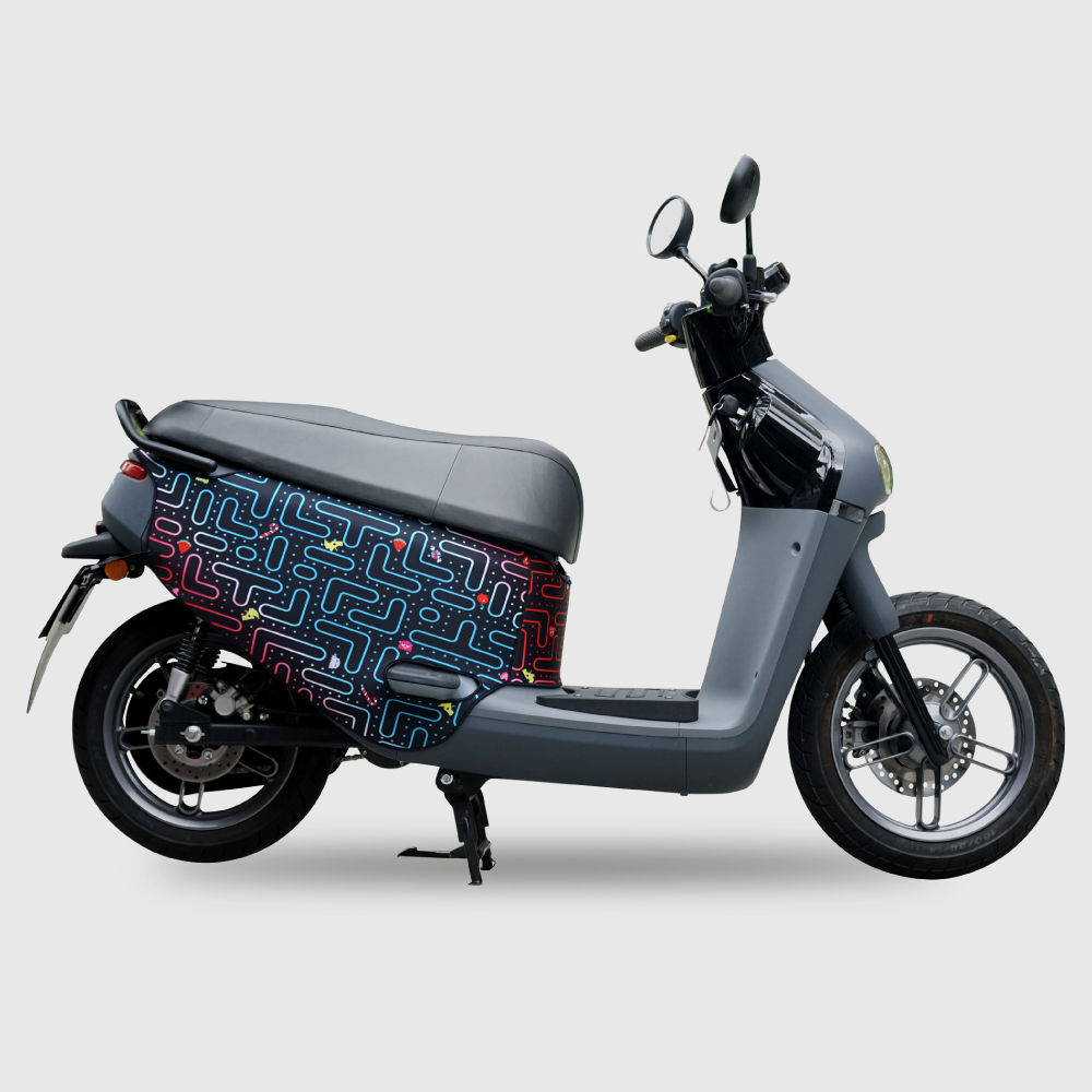 GOGORO 3 / S3 / VIVAXL｜雙面車身防刮保護套【小恐龍幻彩迷宮】