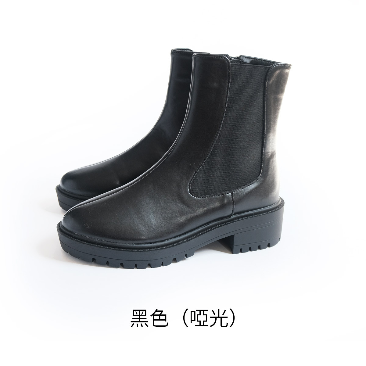 酷甜女孩 側拉鍊切爾西靴 【SH216】