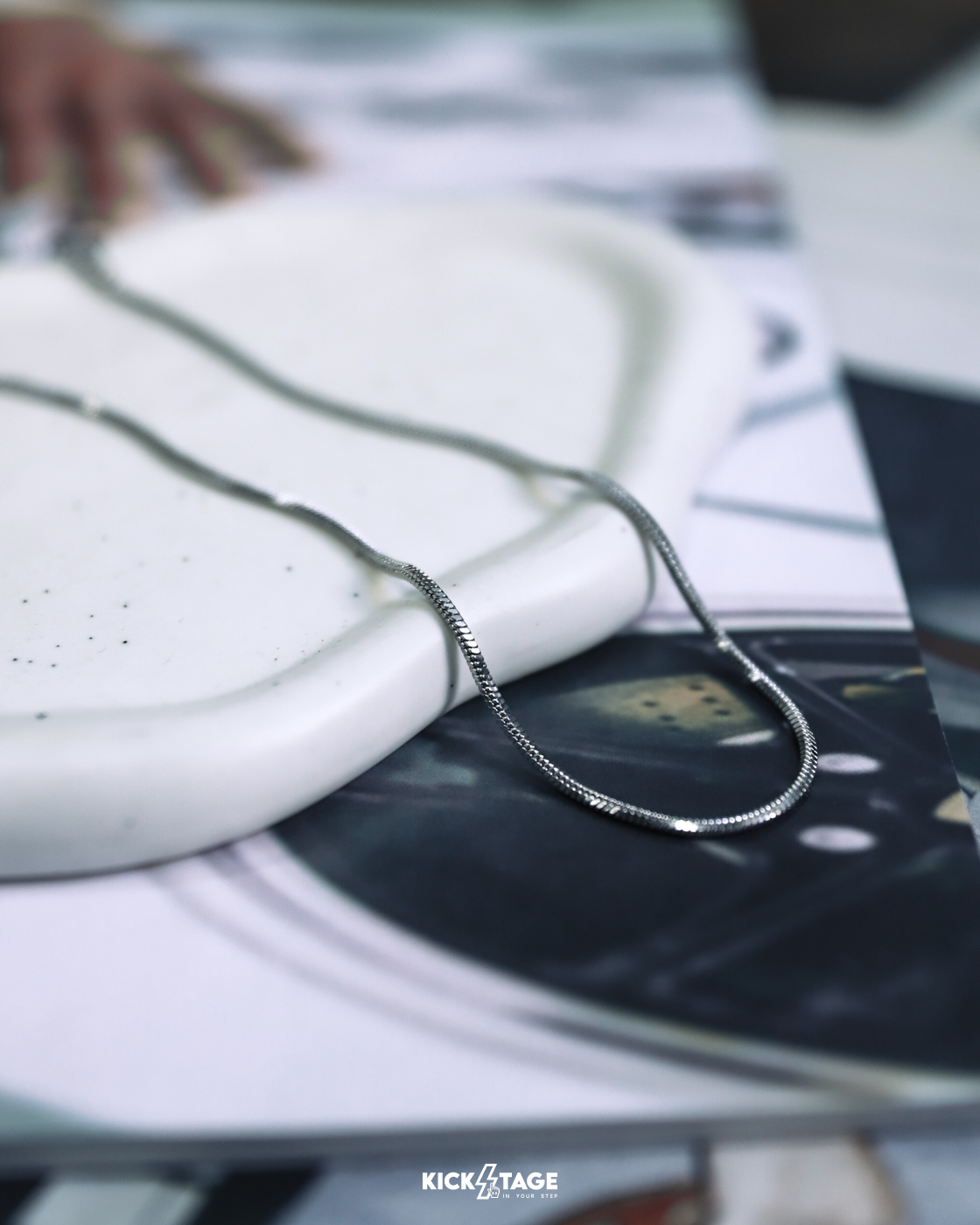 Remesso Design The Snake Chain Type 2 方蛇項鍊【N17】