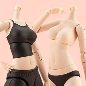 1/10 創彩少女庭園 裝扮用身體 M 白皙的膚色C 組裝模型(JK061)