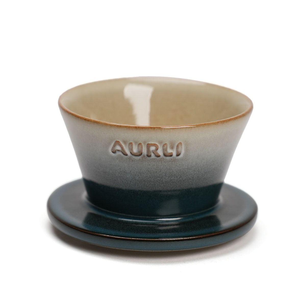 Aurli 奧利│工藝商品_U70濾杯_漸層藍