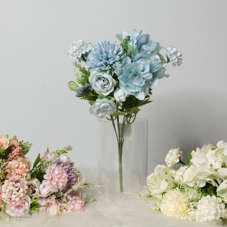 人造花 韓式7頭什錦花