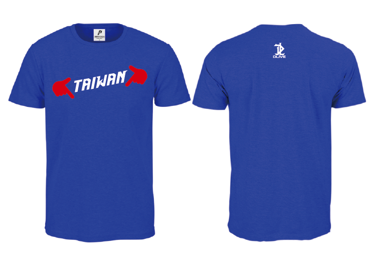 TAIWAN手勢 - 排汗短T (共3色)