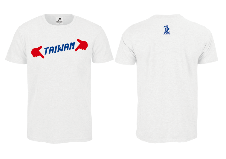 TAIWAN手勢 - 排汗短T (共3色)