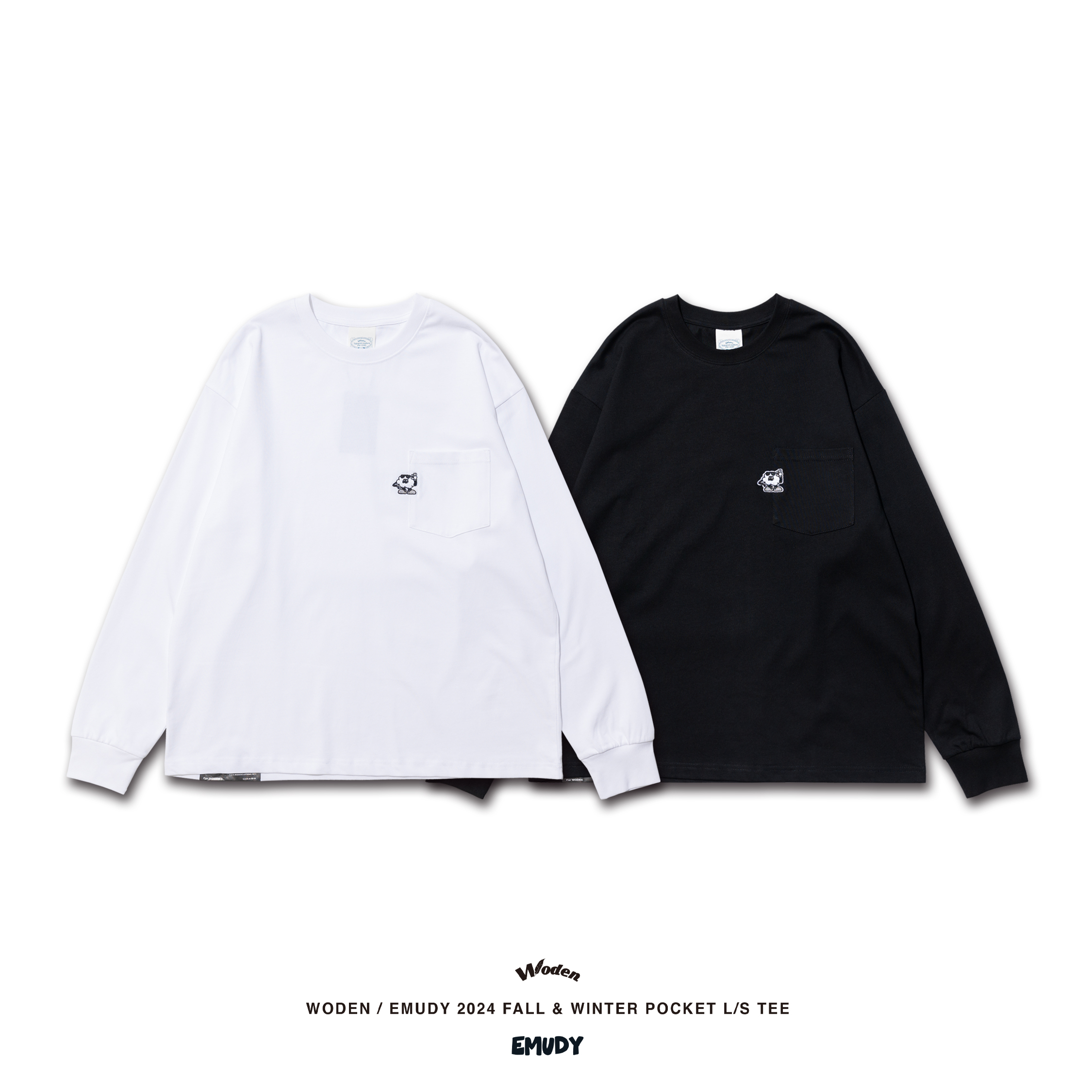 Woden 038 X Emudy Pocket L/S Tee