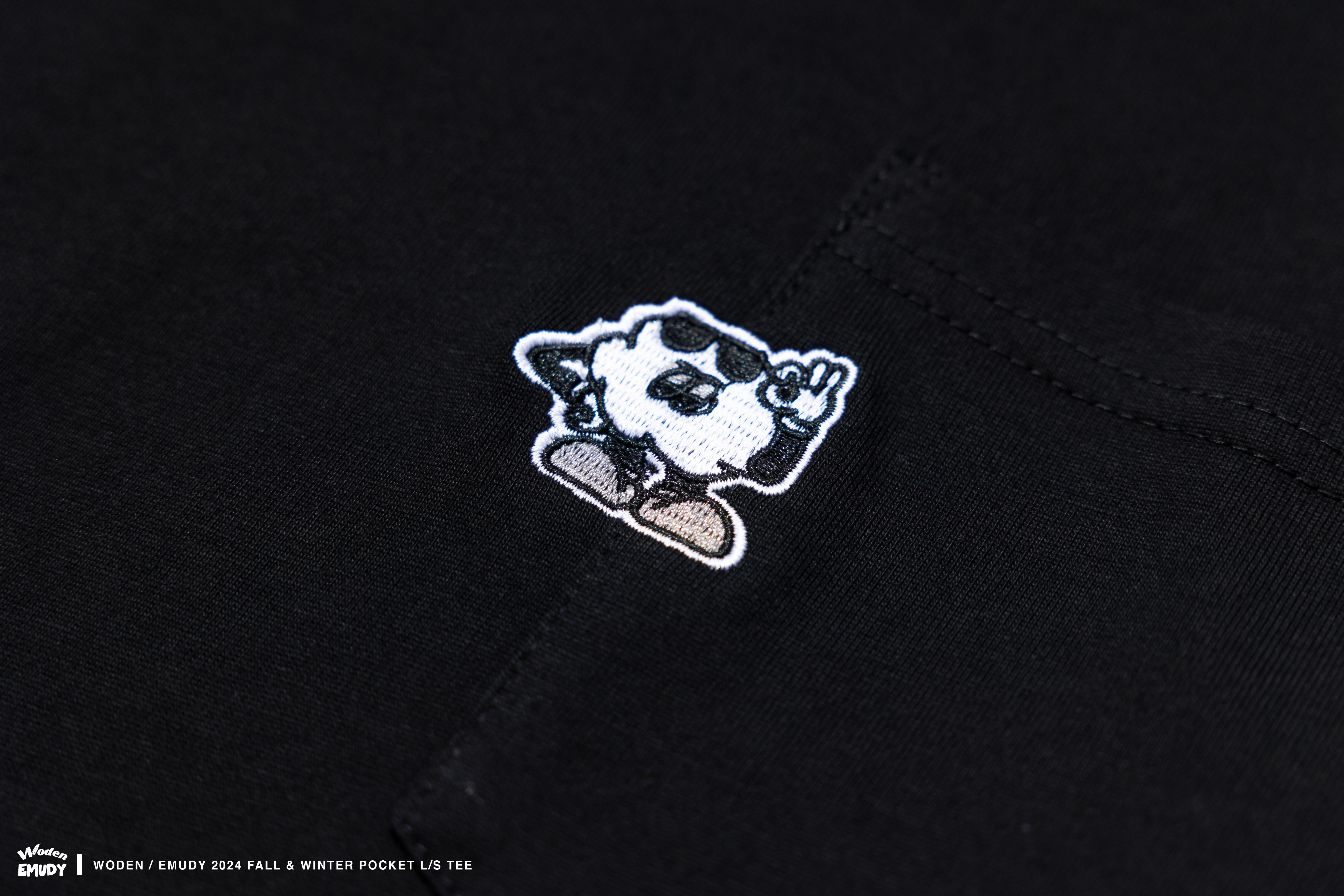 Woden 038 X Emudy Pocket L/S Tee