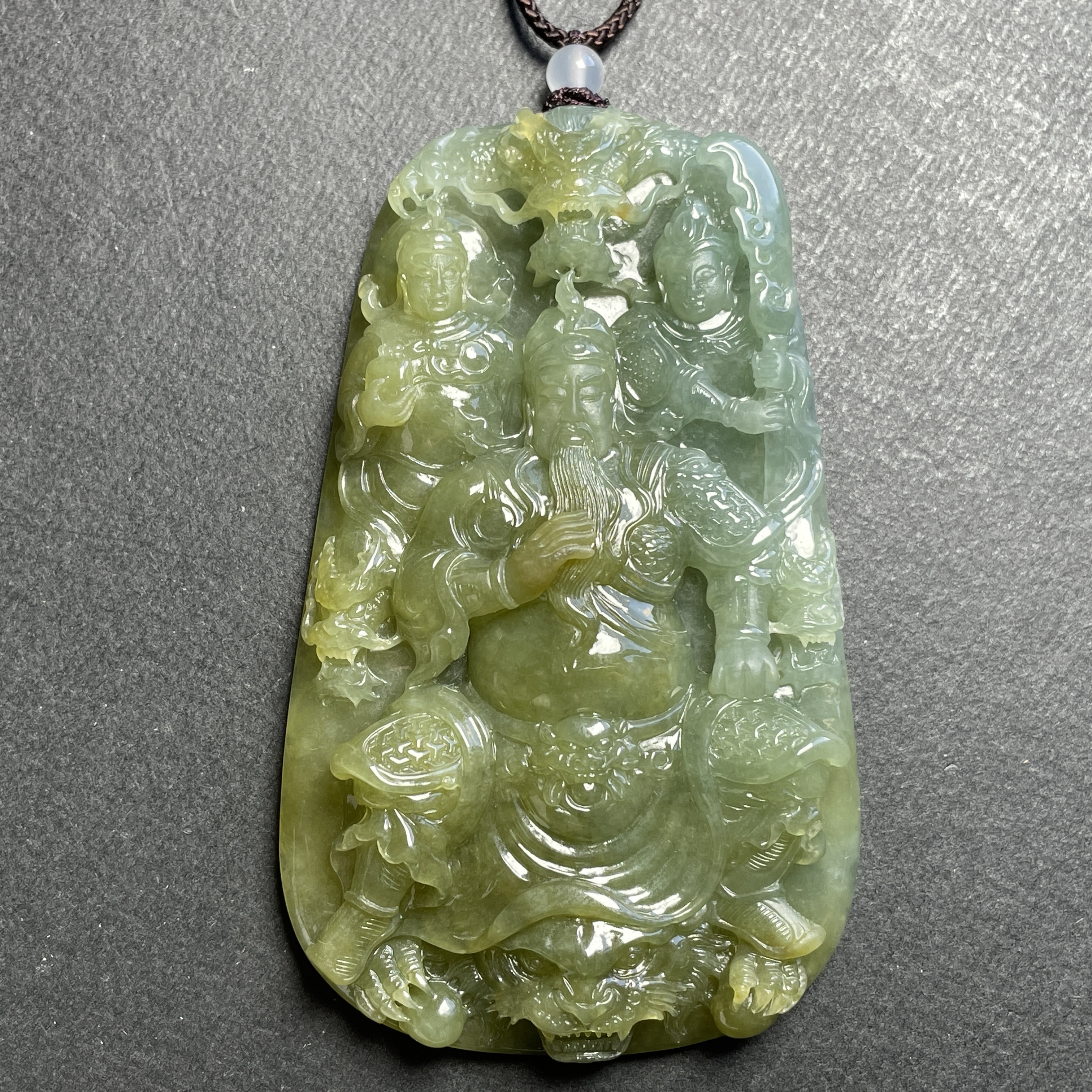 J2387 翡翠關公聞聖帝君