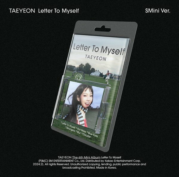 TAEYEON ~ Letter To Myself <6th Mini Album>