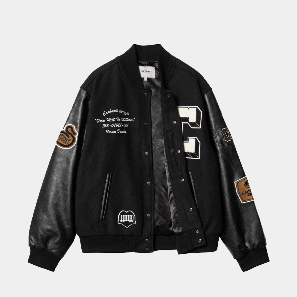 Carhartt 【コレクターズアイテム☆Brown Ducks Jacket】 Carhartt WIP Brown Ducks Bomber in brown | EQVVS Menswear