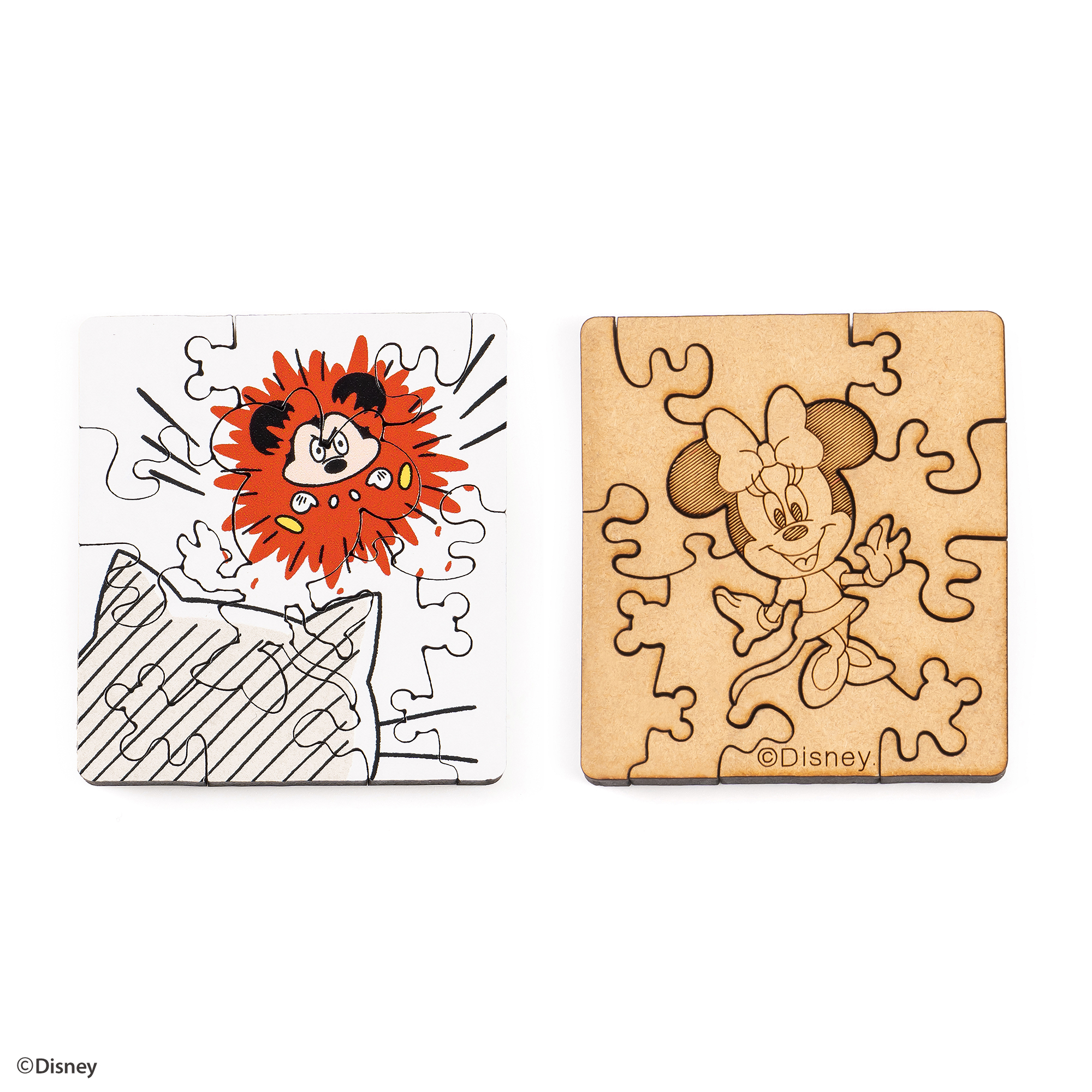 mini木拼-毛球米奇