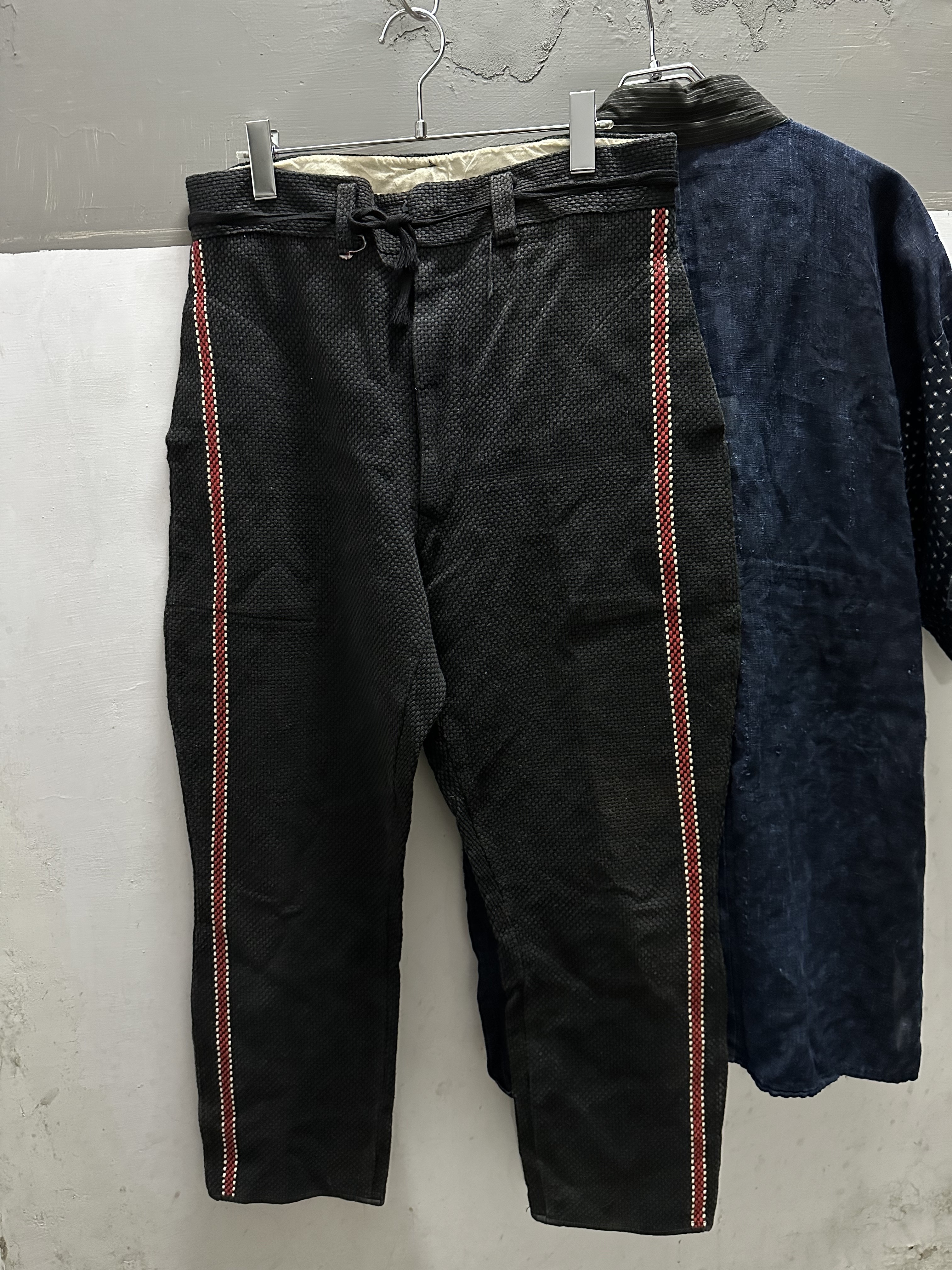 70s Japan Fireman Sashiko Pants *刺し子