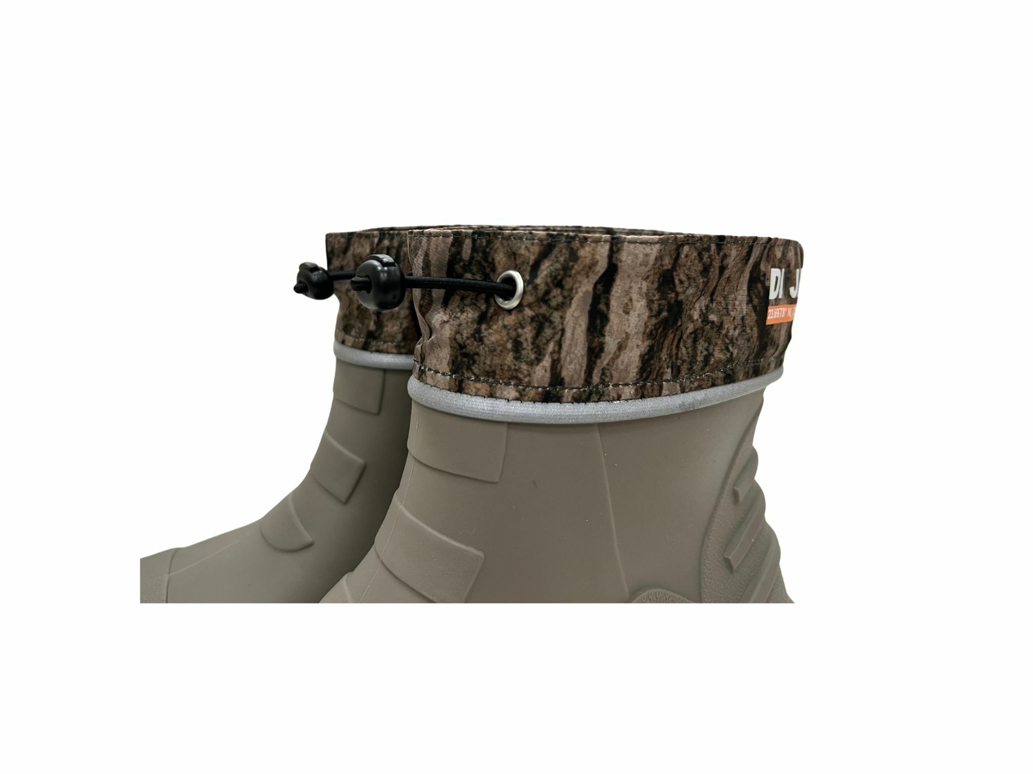 短筒野迷 - 灰 登山雨鞋 (附厚底乳膠鞋墊!)