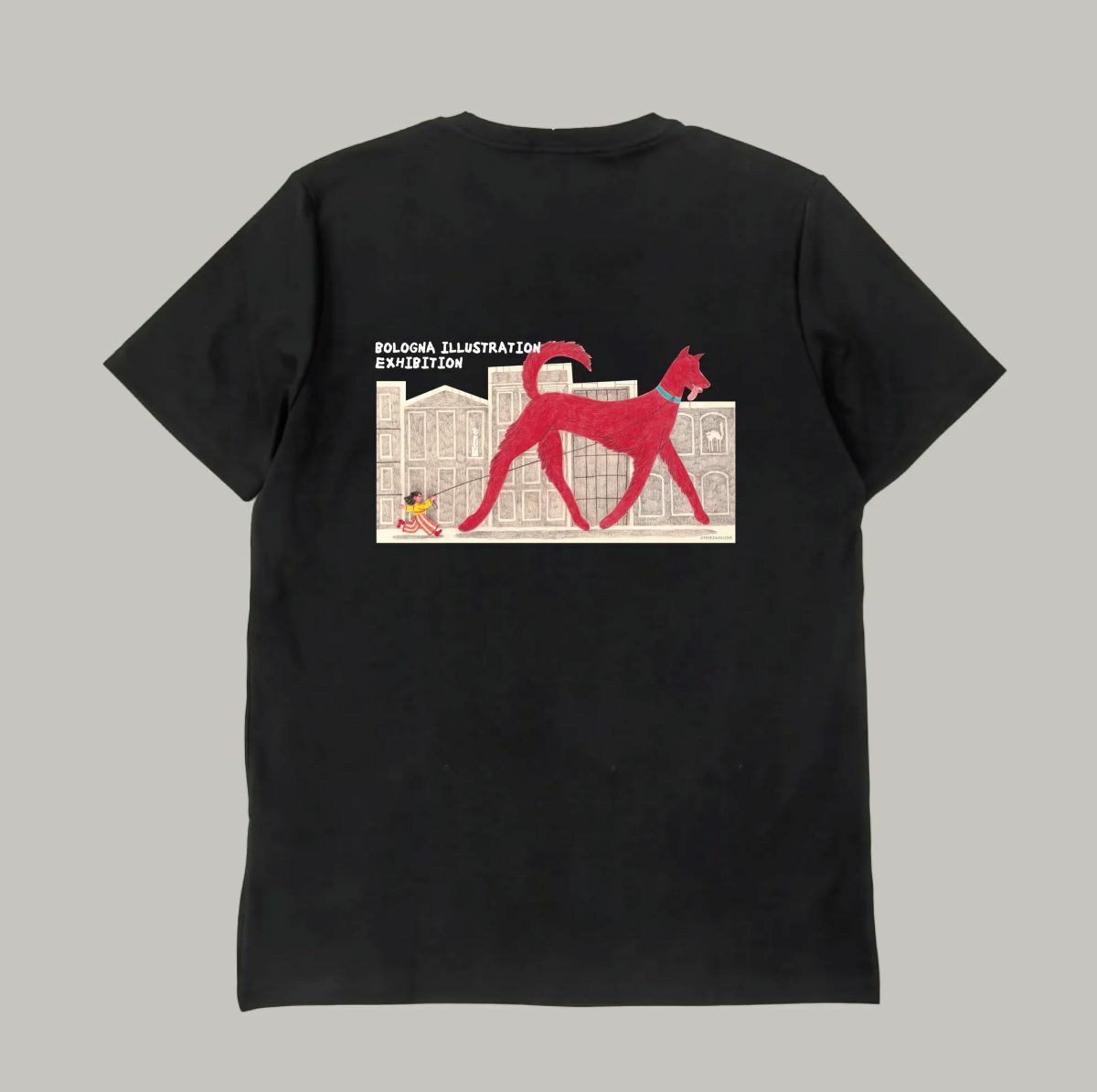 波隆那T恤｜《貝諾(紅狗)》黑