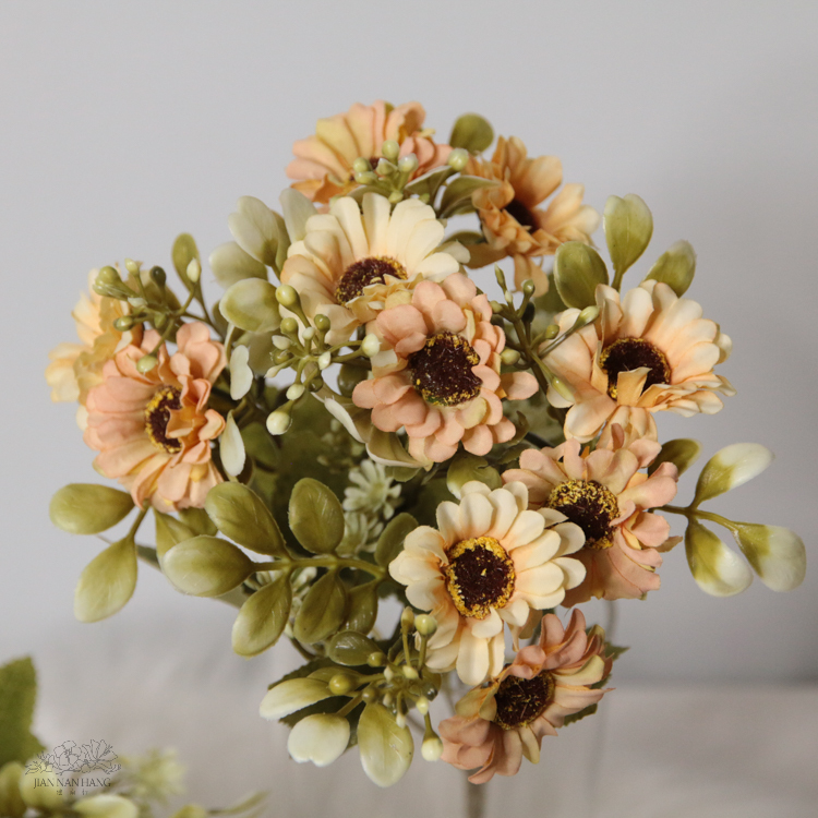 人造花 秋色10頭星星菊   7色