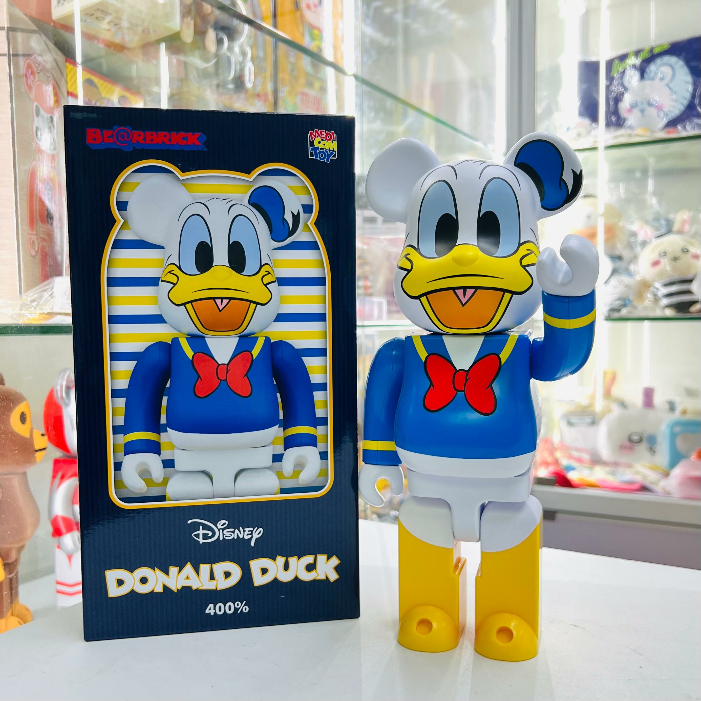 BE@RBRICK DONALD DUCK 400％ Medicom Toy BE@RBRICK DONALD DUCK 400% Bearbrick Disny