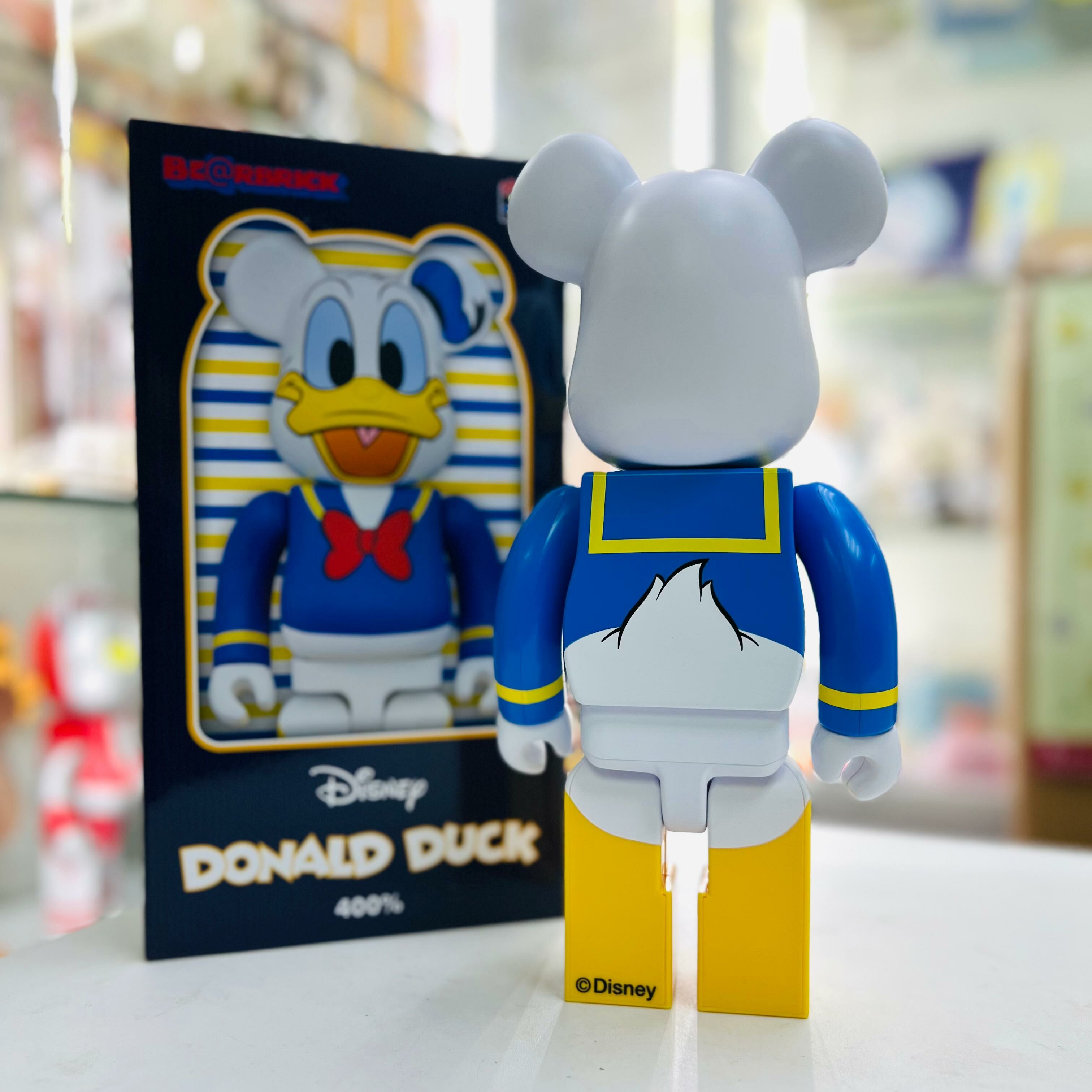 MEDICOM TOY BE@RBRICK DONALD DUCK 400％ Disney Action Figure