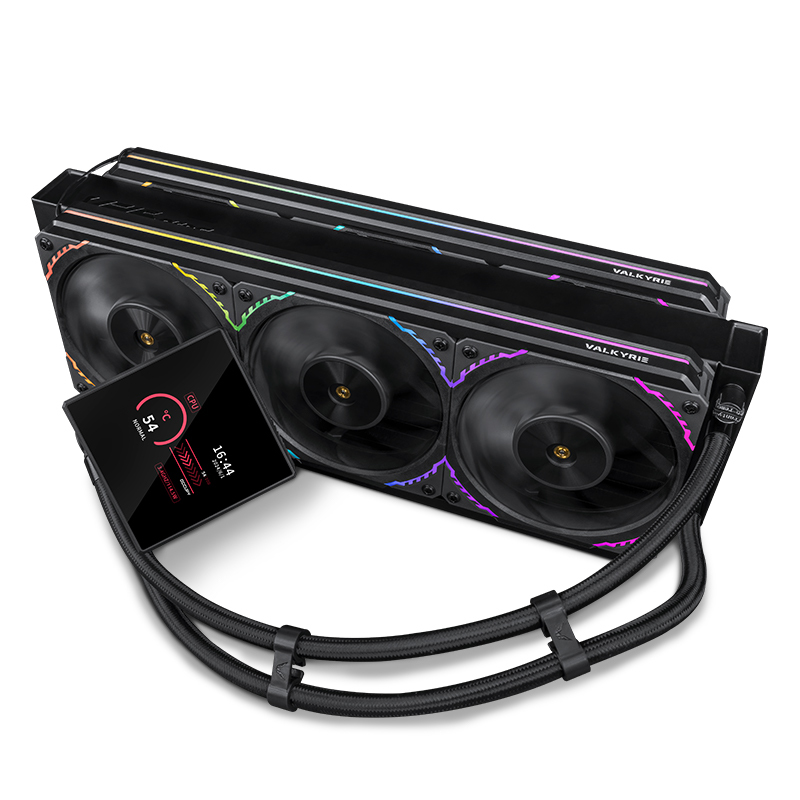 Valkyrie 水冷 VK36 AMG (配 3.95吋 IPS 屏幕) - 黑色/白色