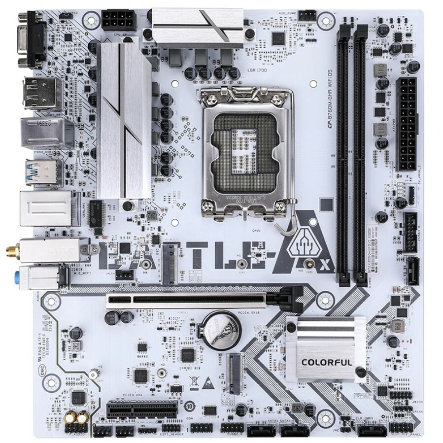COLORFUL BATTLE-AX B760M-GHA WIFI V20 底板