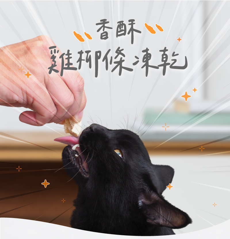 卡尼純肉零食 香酥雞柳條凍乾